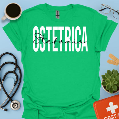 Maglietta Ostetrica Personalizzata