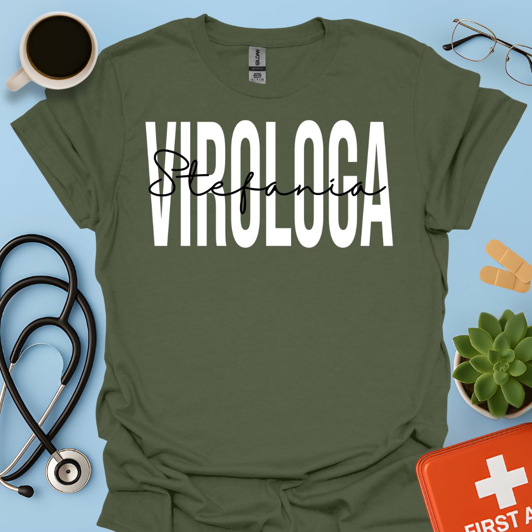 Maglietta Virologa Personalizzata