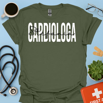 Cardiologia Maglietta Cardiologa Personalizzata