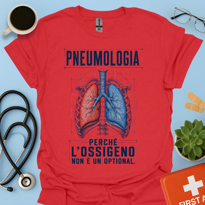 Maglietta Pneumologia – Perché l'Ossigeno Non È un Optional