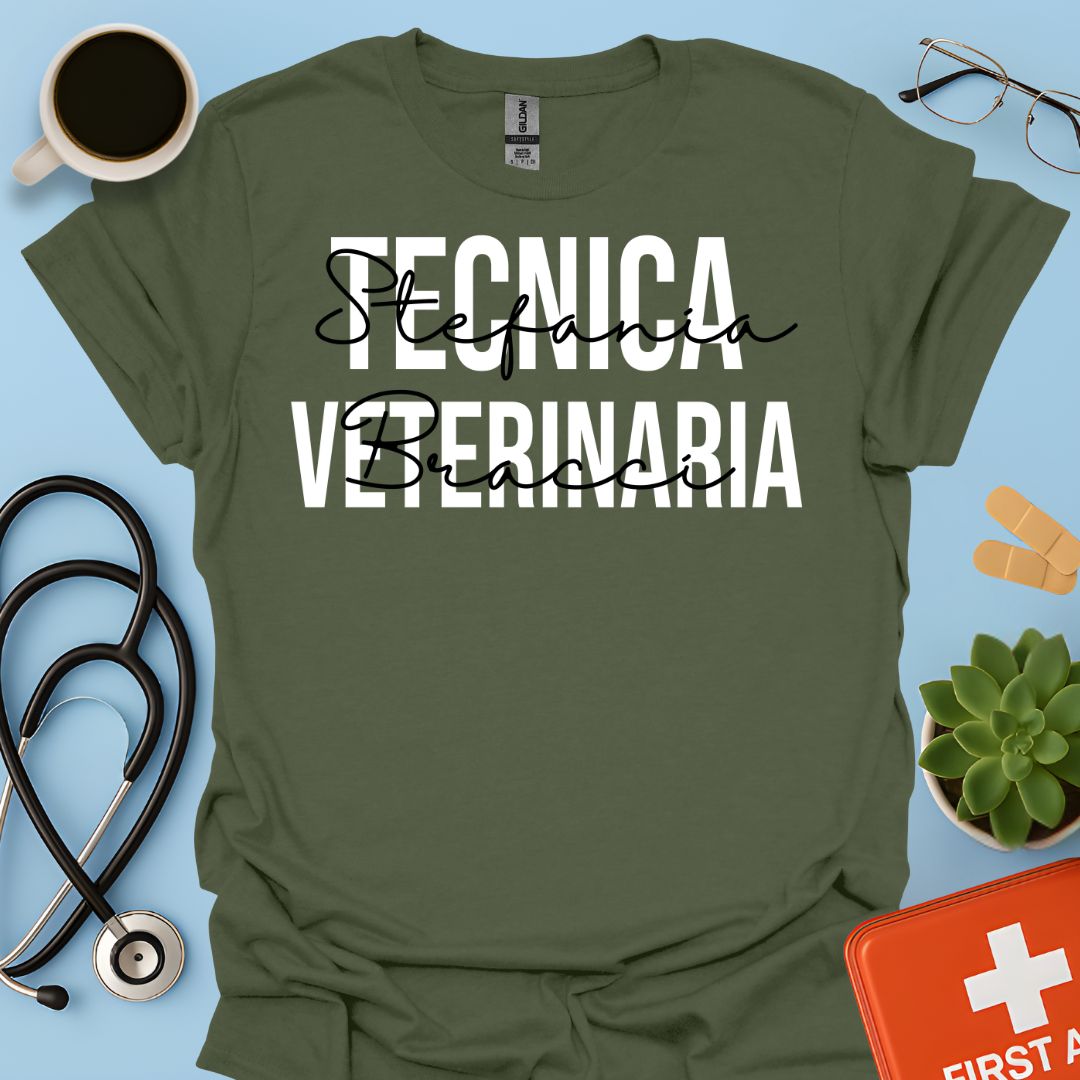 Maglietta Tecnica Veterinaria Personalizzata