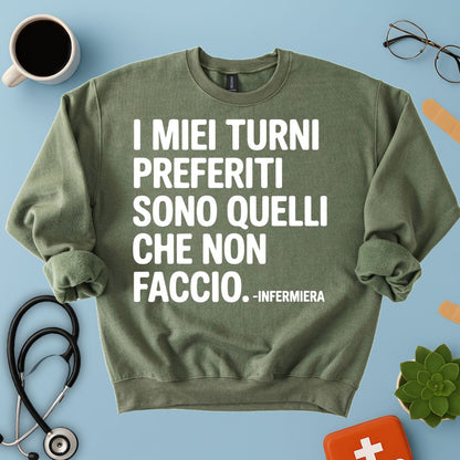 Felpa Divertente Infermiera