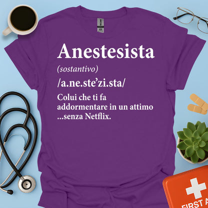 Definizione di Anestesista Maglietta