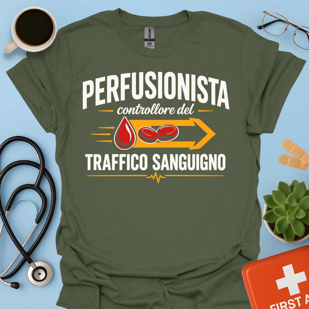 Maglietta Perfusionista - Controllore del Traffico Sanguigno