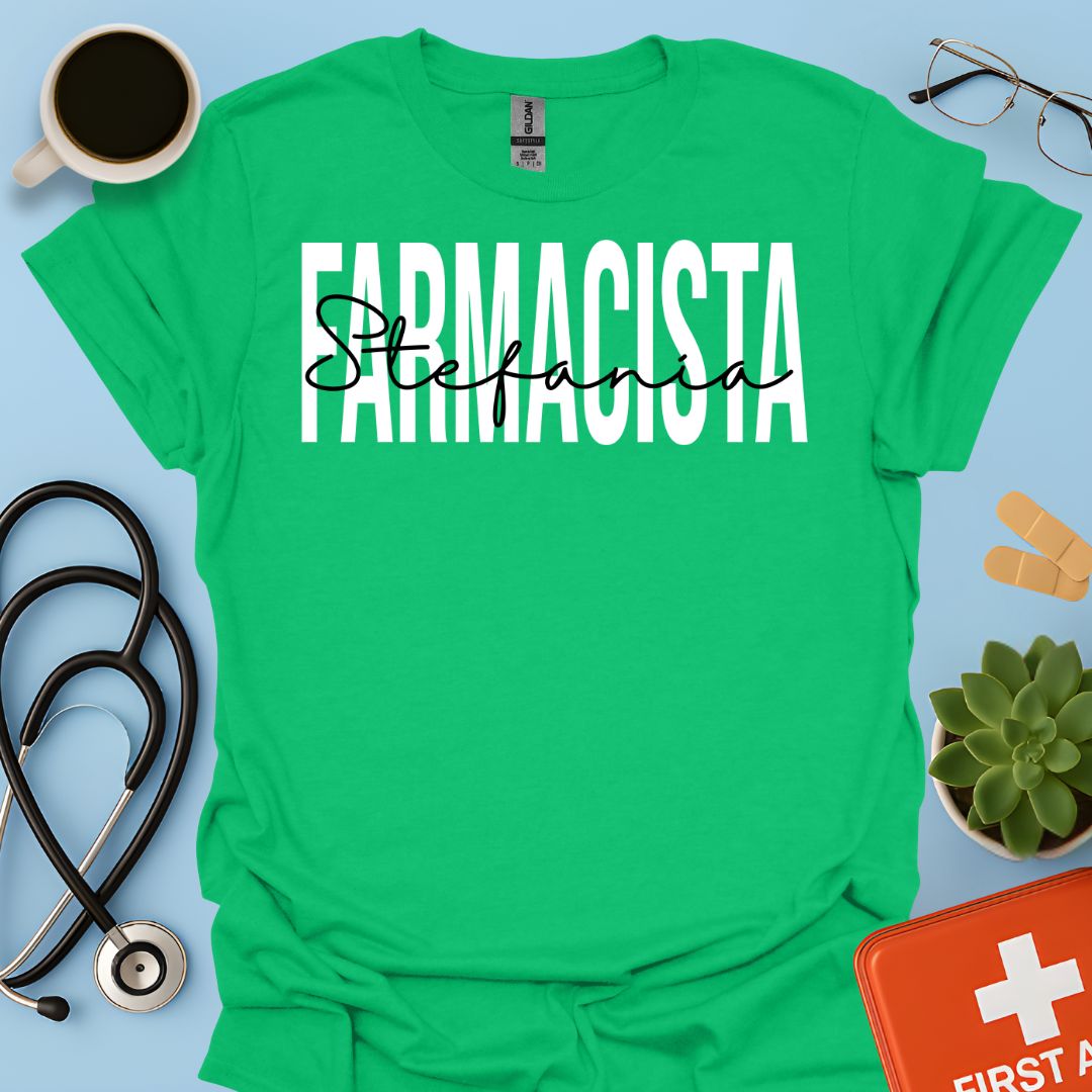 Maglietta Farmacista Donna Personalizzata