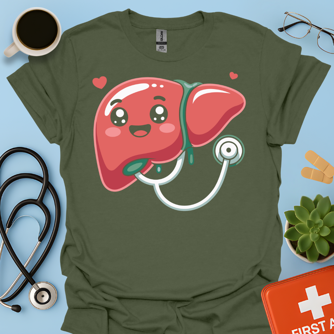 Fegato Adorabile - Medico Maglietta