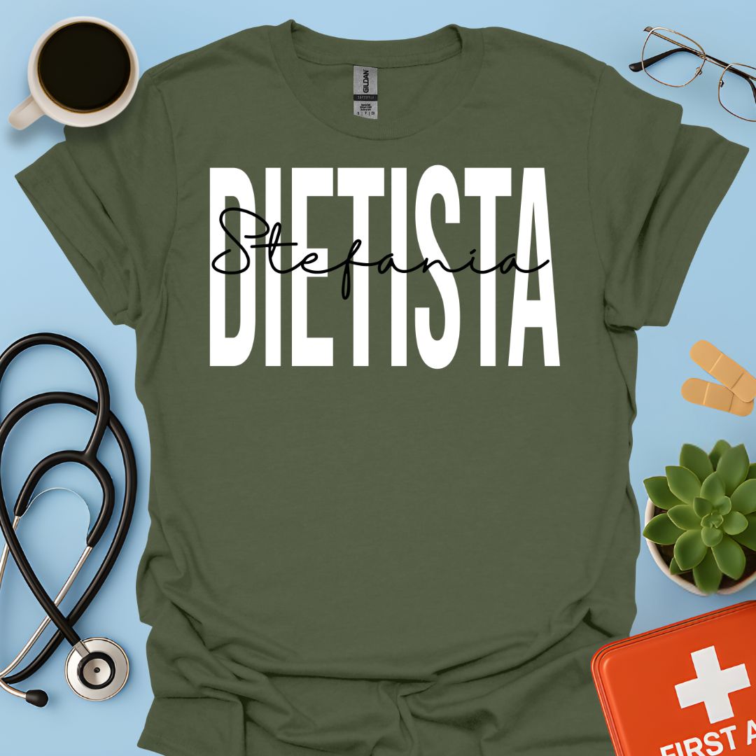 Maglietta Dietista Personalizzata