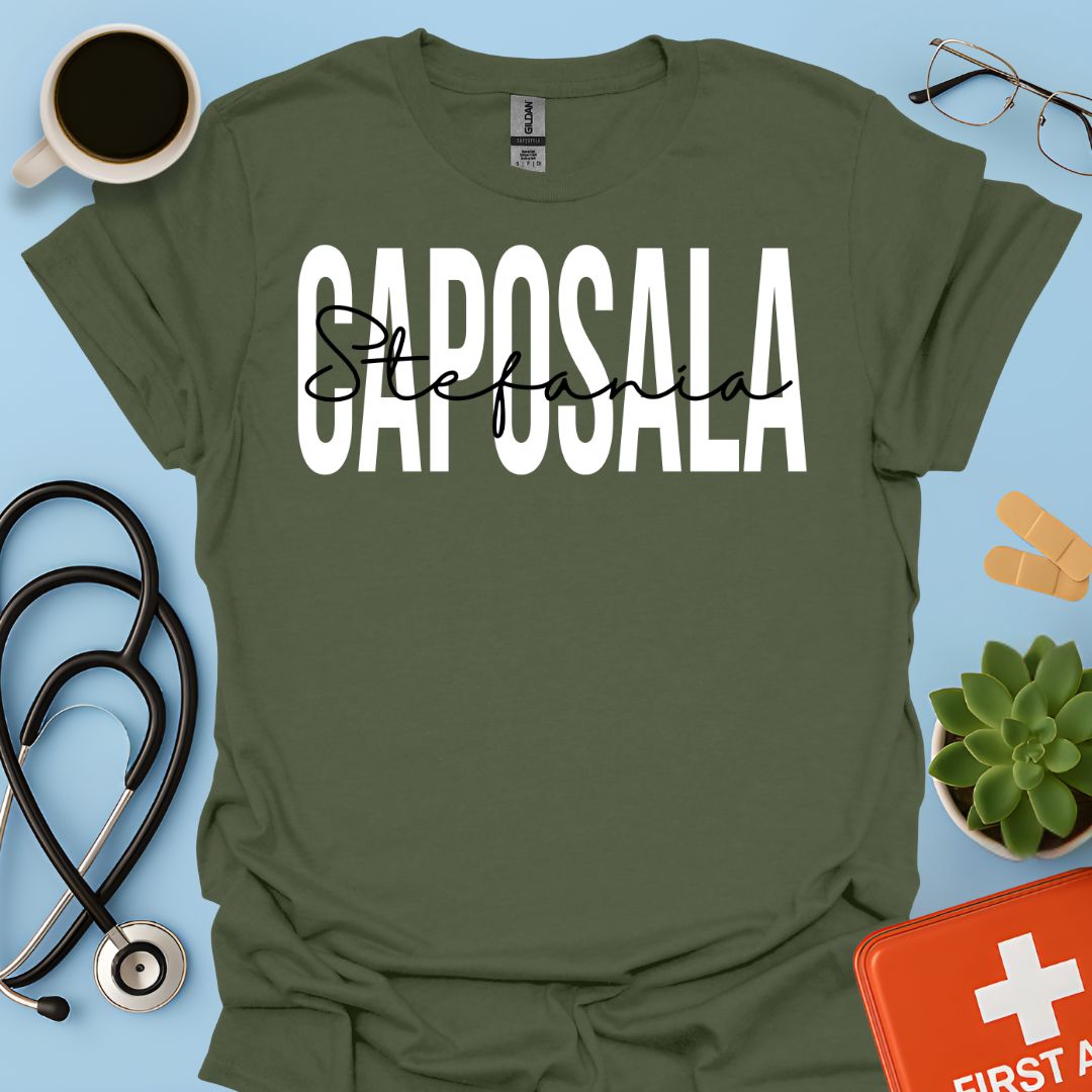 Maglietta Caposala Infermiera Personalizzata