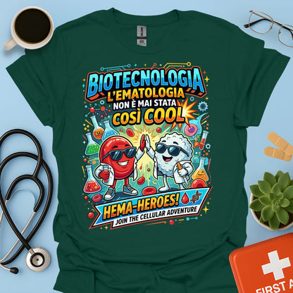 Maglietta Biotecnologia Ematologia