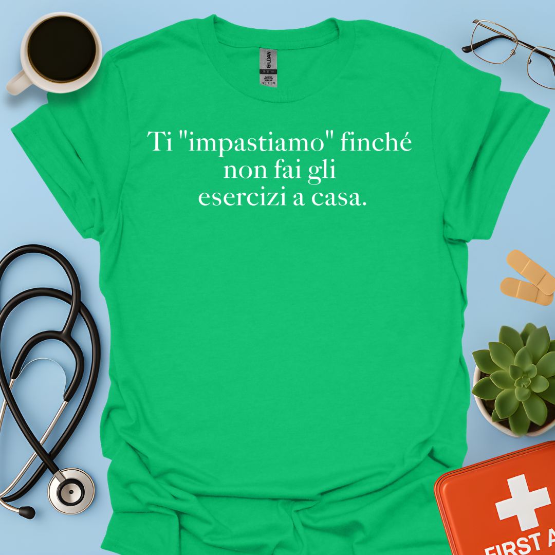 Maglietta Divertente Fisioterapia