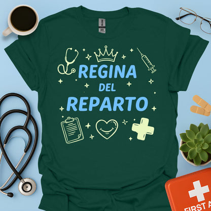 Regina del Reparto - Maglietta Infermiera e Coordinatrice