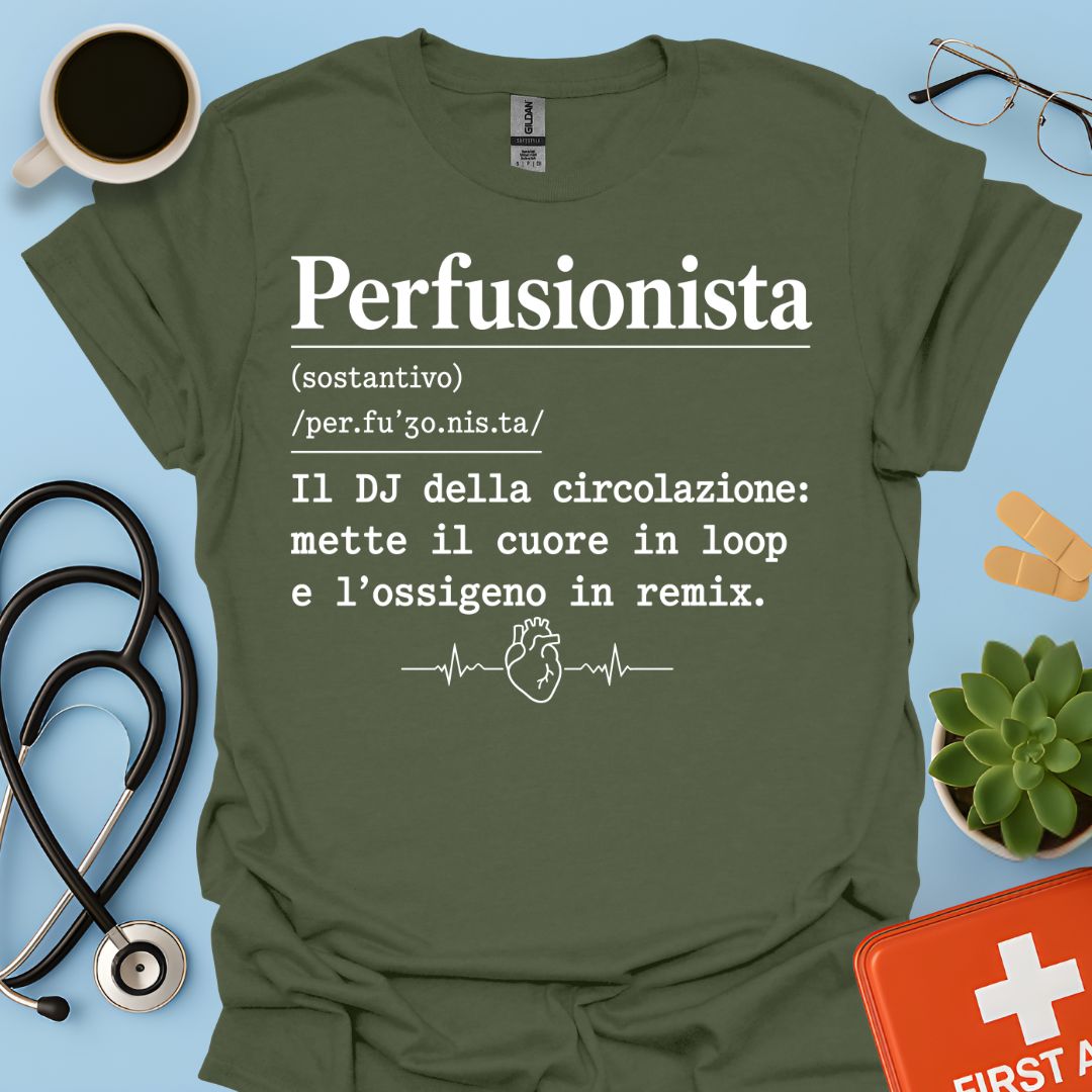 Maglietta Perfusionista Definizione
