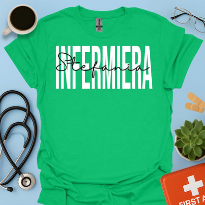 Maglietta Infermiera Personalizzata