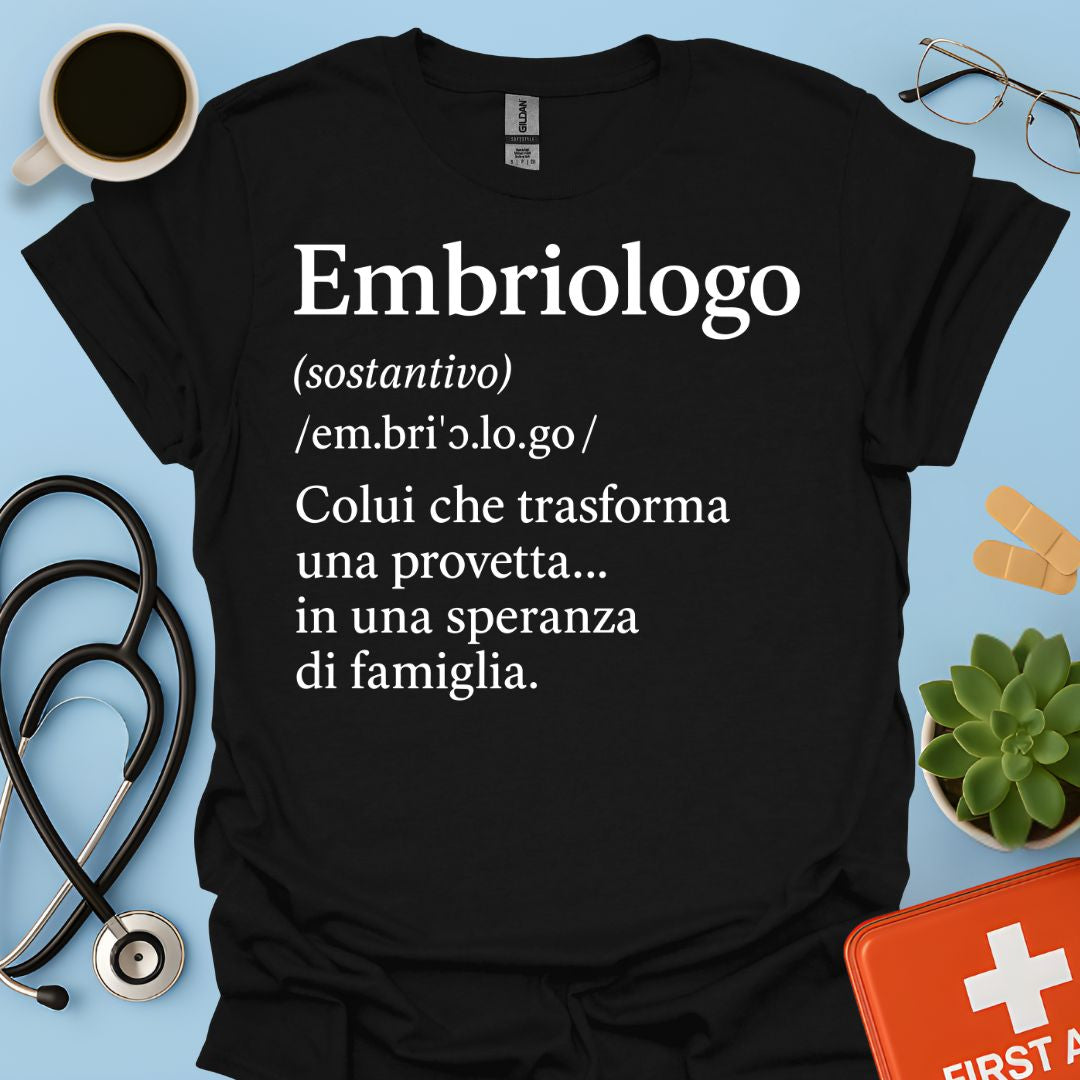Maglietta Definizione Embriologo