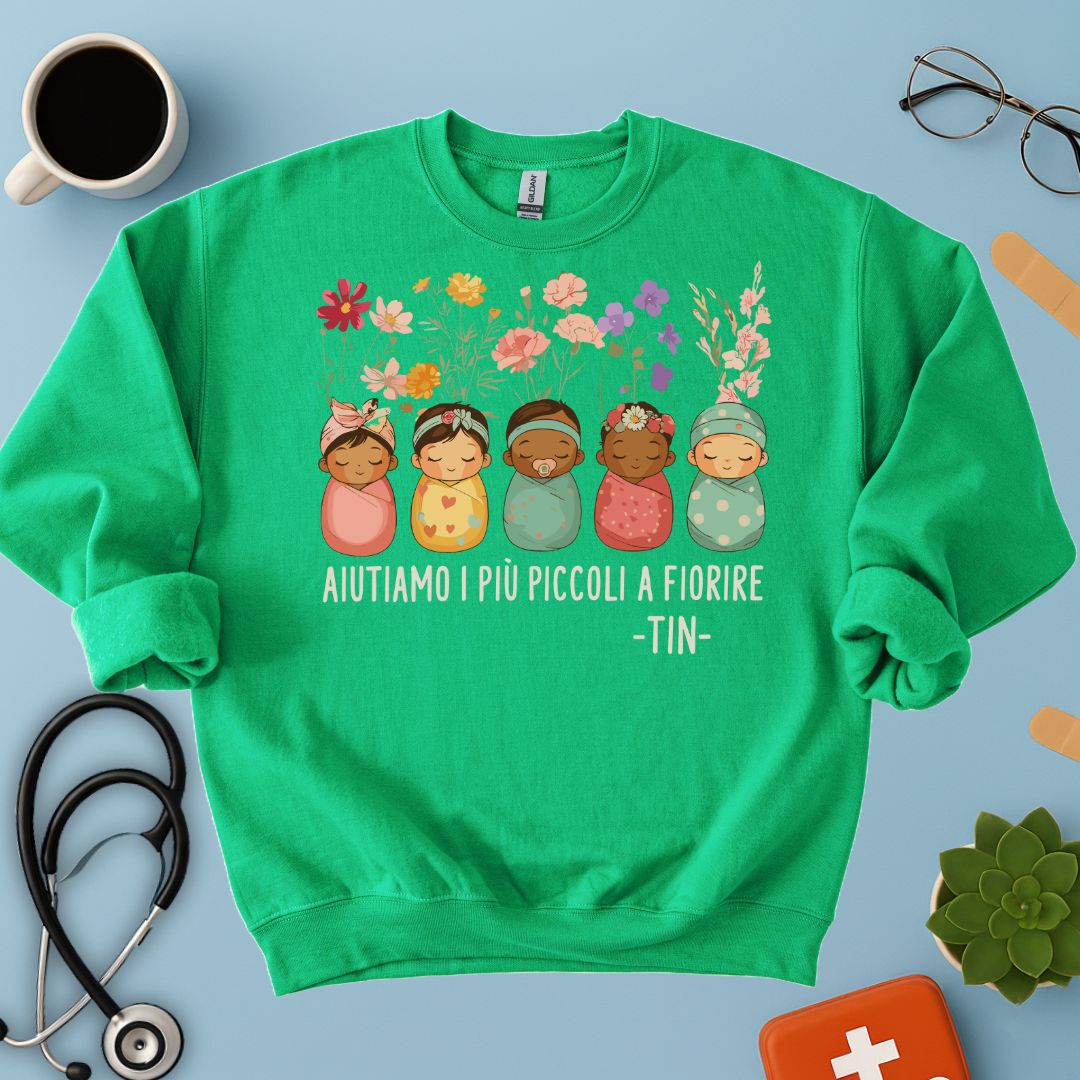 Felpa Terapia Intensiva Neonatale TIN