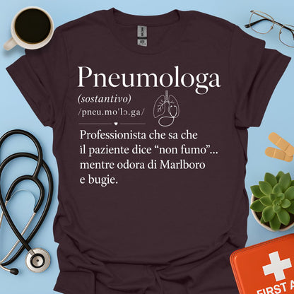 Maglietta Pneumologa Divertente – Regalo Pneumologia