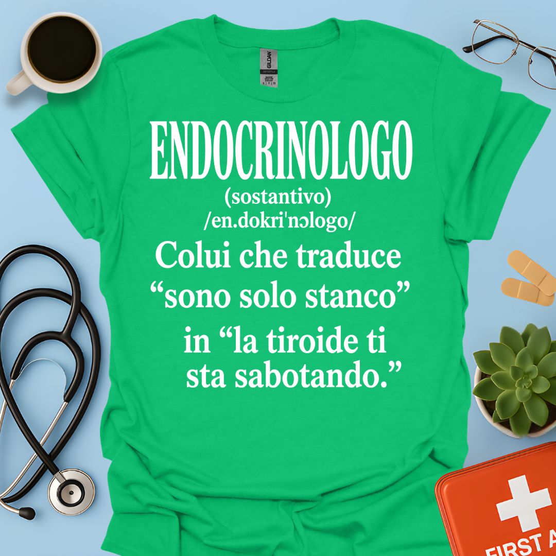 Maglietta Divertente Endocrinologo