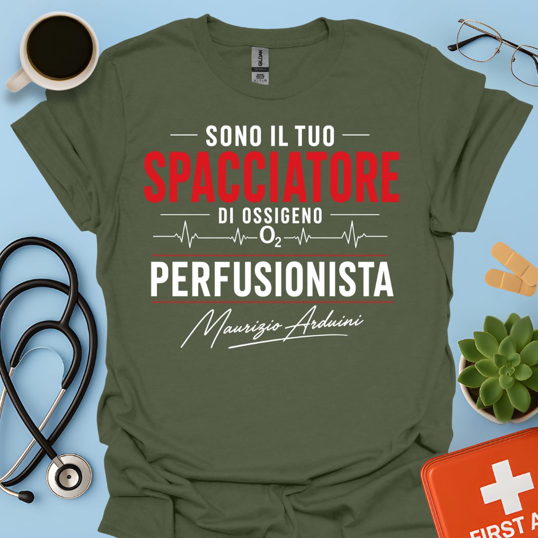 Perfusionista Maglietta Personalizzata