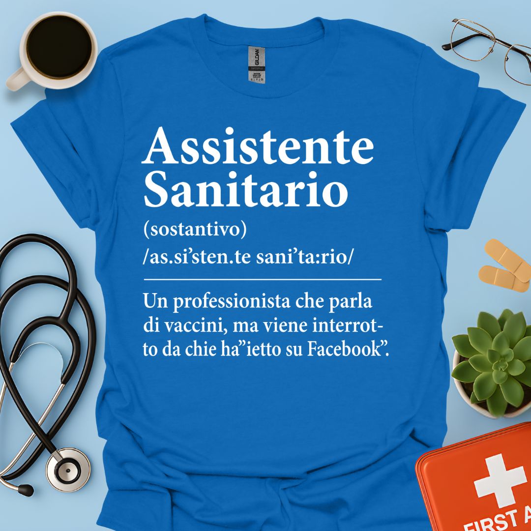 Definizione Assistente Sanitario Maglietta