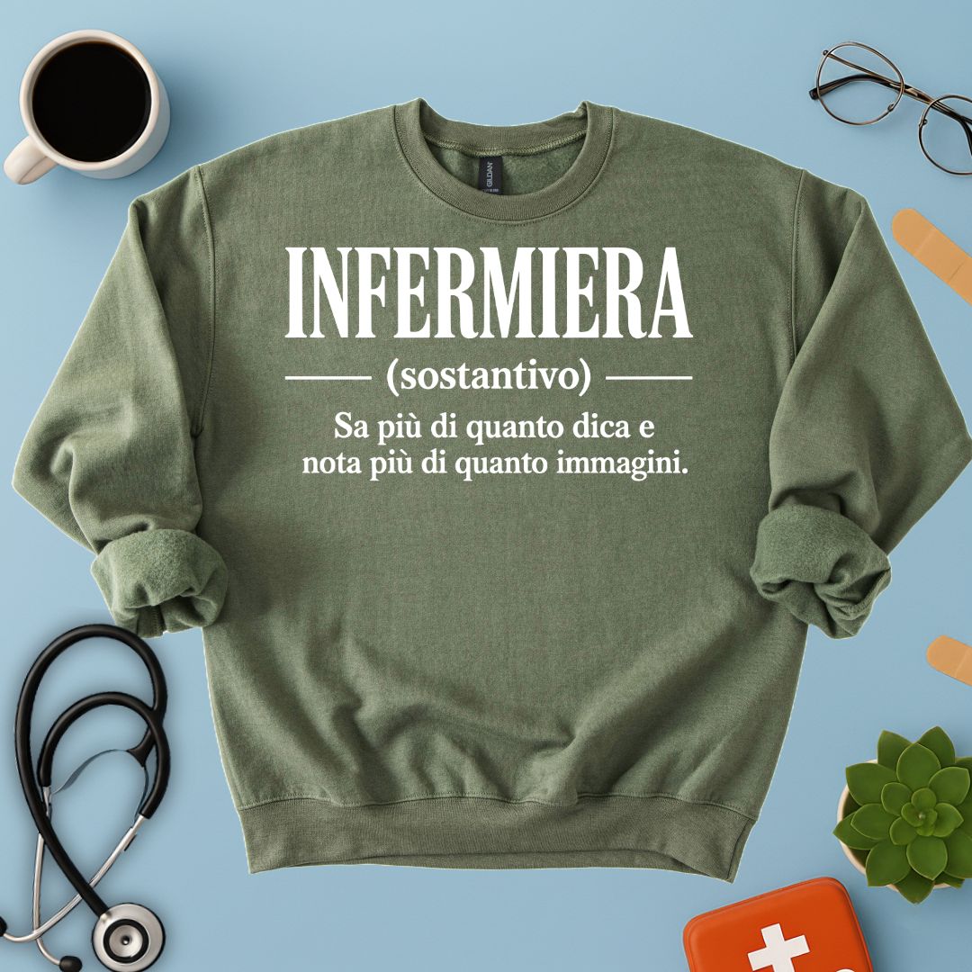 Felpa Definizione Infermiera