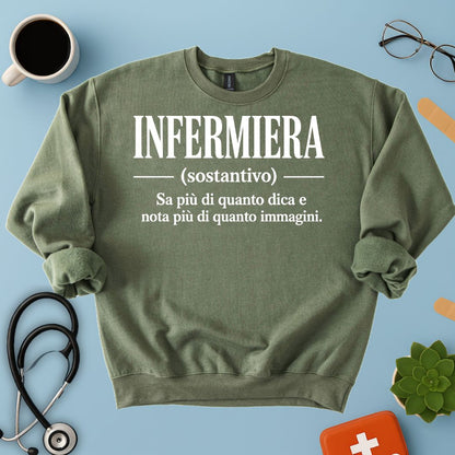 Felpa Definizione Infermiera