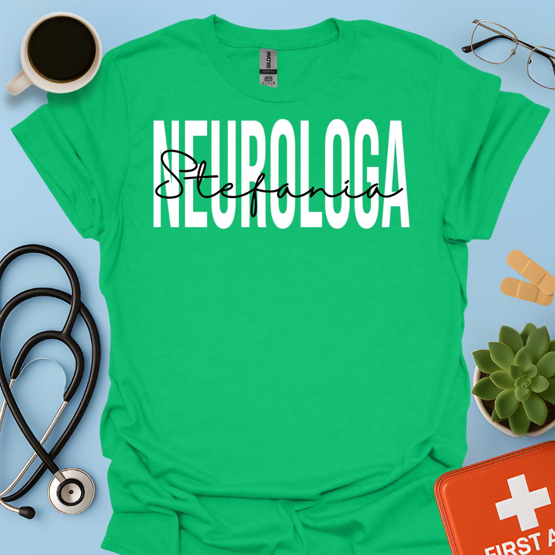 Maglietta Neurologa Personalizzata