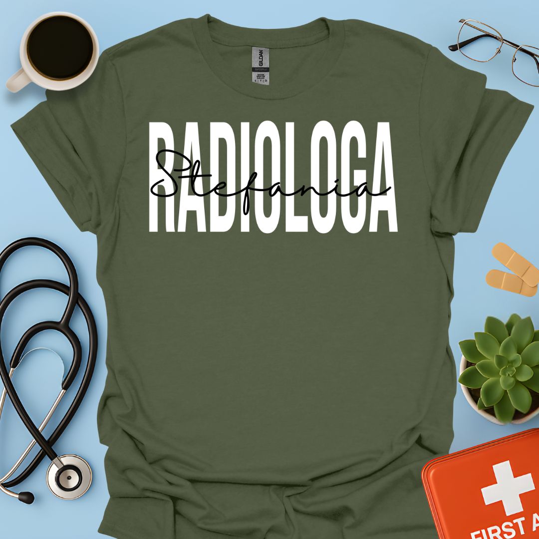 Maglietta Radiologa Personalizzata