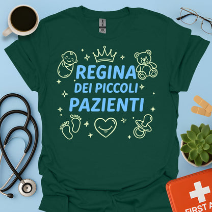 Regina dei Piccoli Pazienti - Maglietta Pediatria e Neonatologia