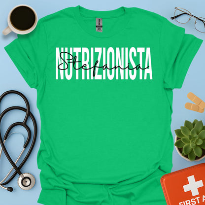 Maglietta Nutrizionista Personalizzata