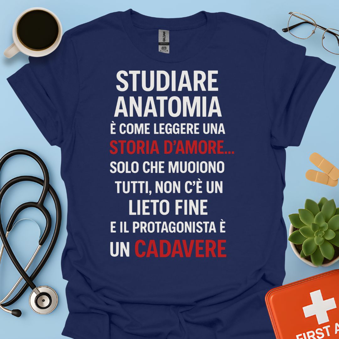 Studente Professore di Anatomia Divertente Maglietta