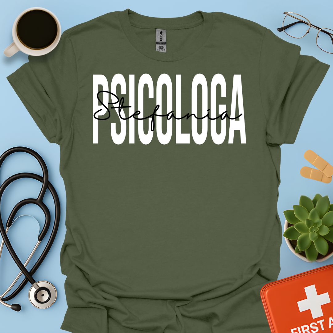 Maglietta Personalizzata Donna Psicologa