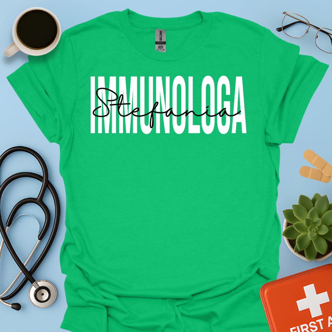 Maglietta Immunologa Personalizzata