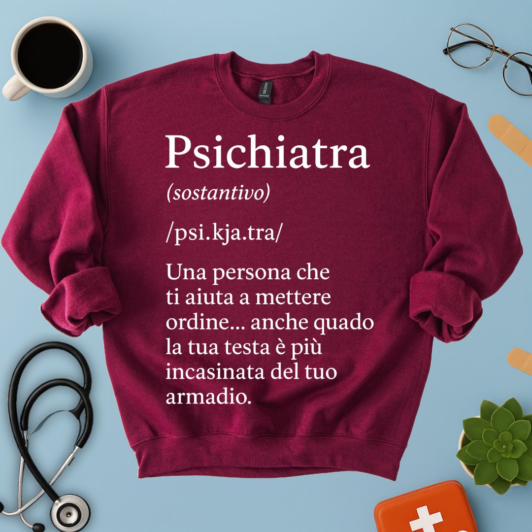 Psichiatria Felpa Psichiatra