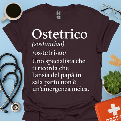 Definizione Ostetrico Maglietta