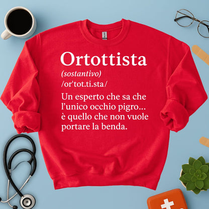 Felpa Divertente Ortottista