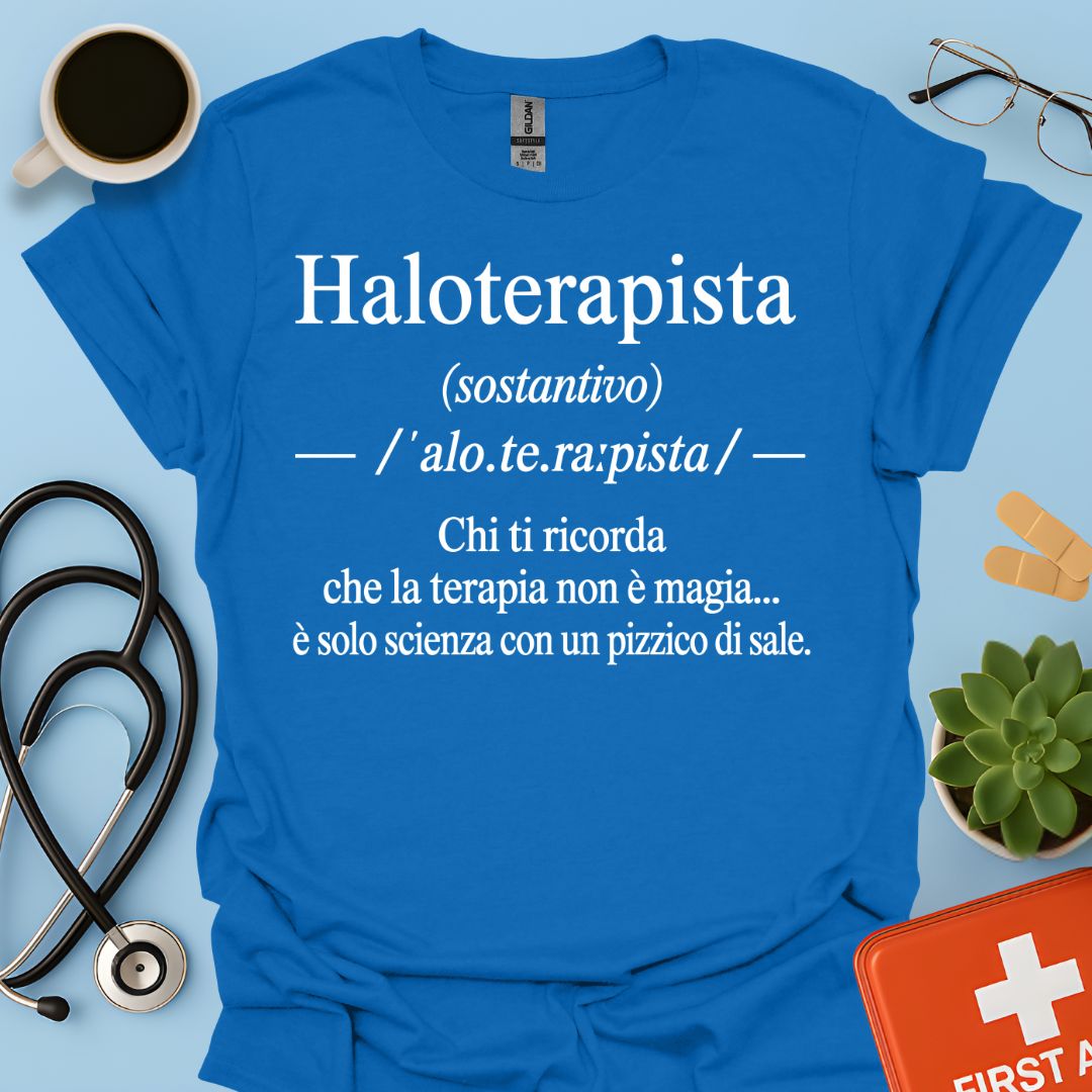 Maglietta Definizione Haloterapista
