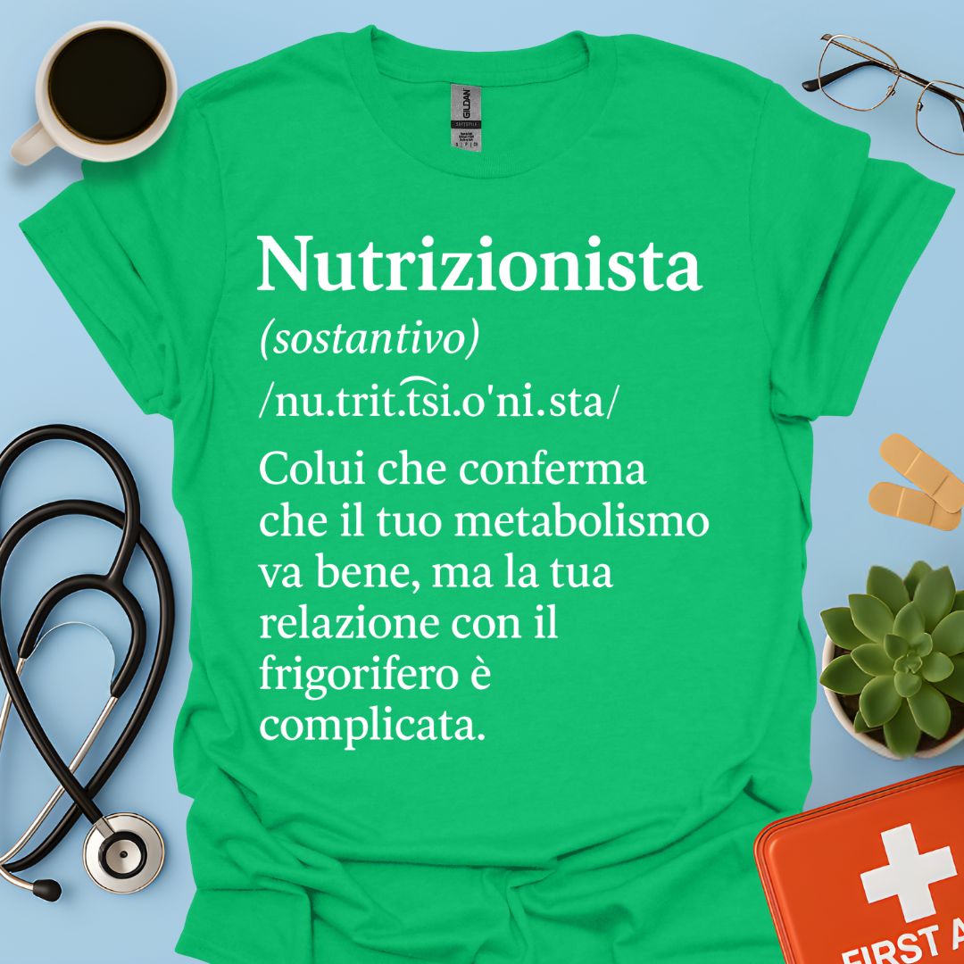 Definizione Nutrizionista Maglietta