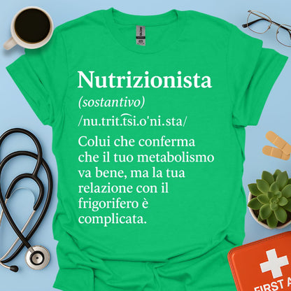Definizione Nutrizionista Maglietta