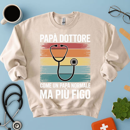 Felpa Papà Medico