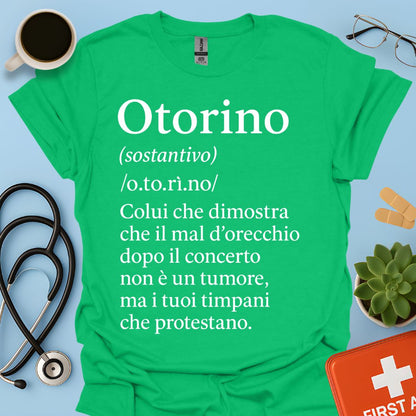 Definizione Otorino Maglietta