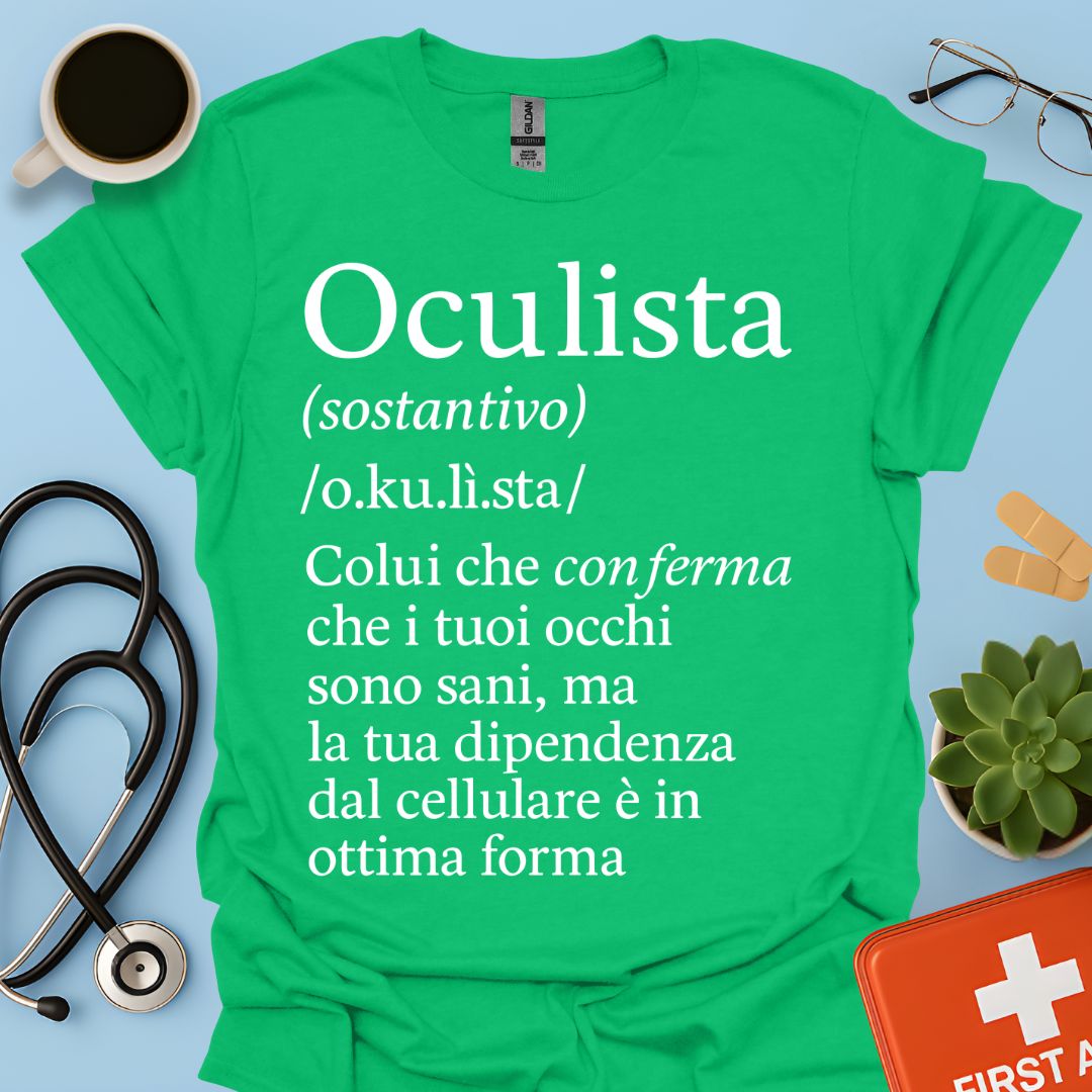 Definizione Oculista Maglietta