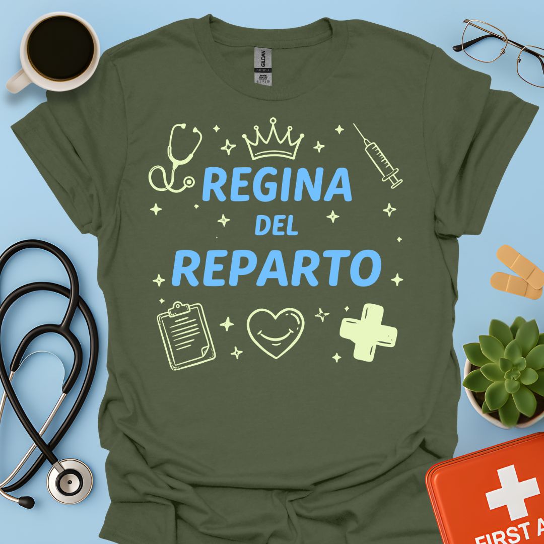 Regina del Reparto - Maglietta Infermiera e Coordinatrice