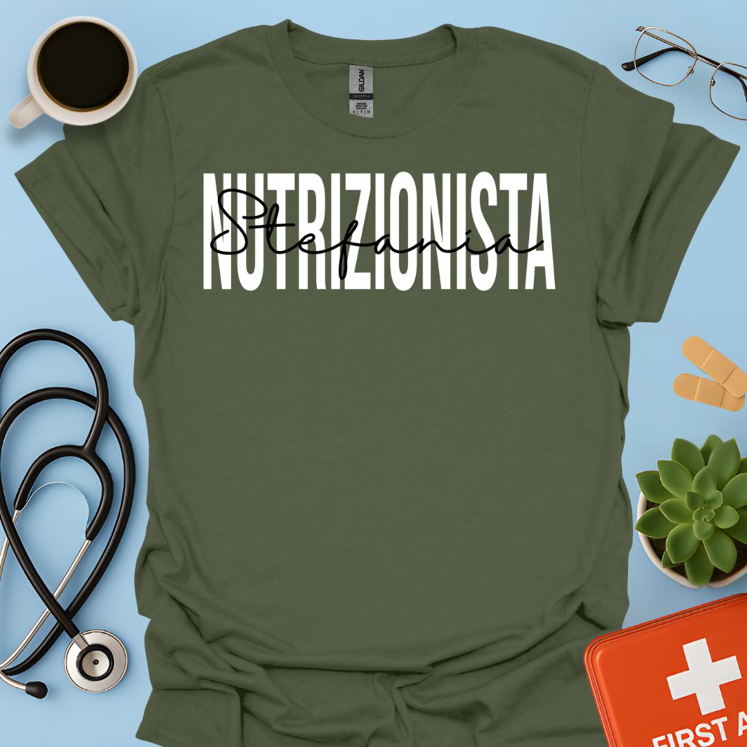 Maglietta Nutrizionista Personalizzata