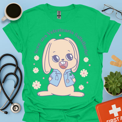 Sono una Veterinaria Saltellante! - Maglietta Divertente Veterinaria