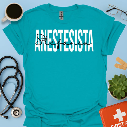 Maglietta Anestesista Personalizzata