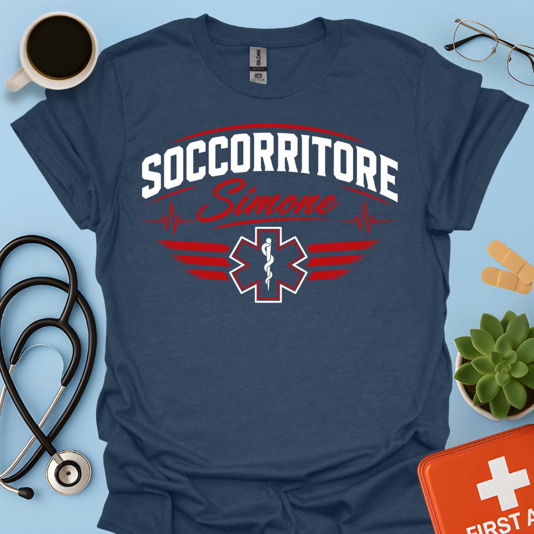 Maglietta Personalizzata Soccorritore