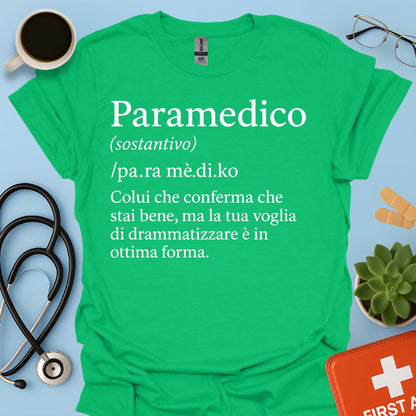 Definizione Paramedico Maglietta