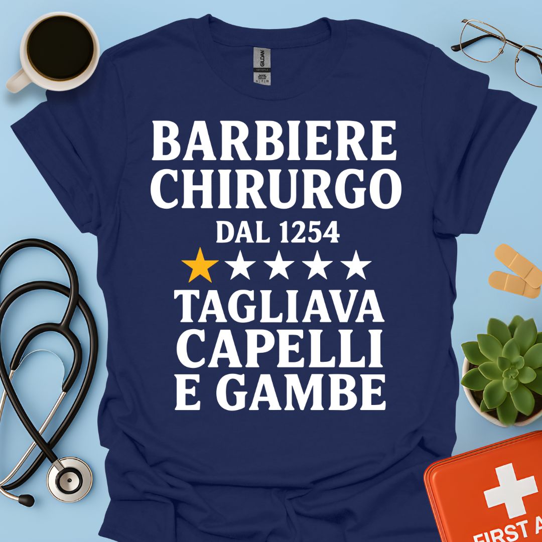 Barbiere Chirurgo Dal 1254 Maglietta
