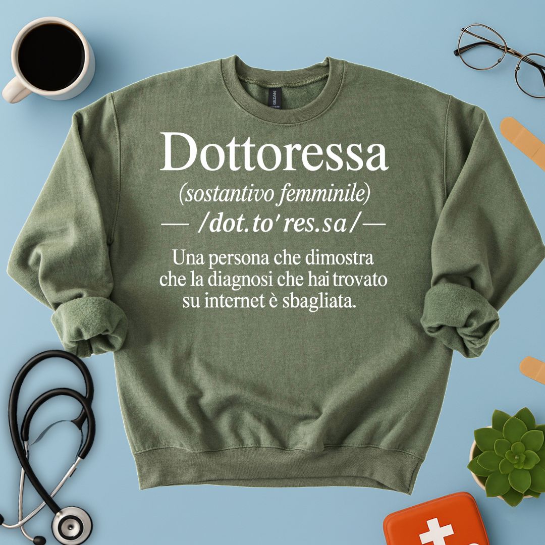 Felpa Dottoressa Medico