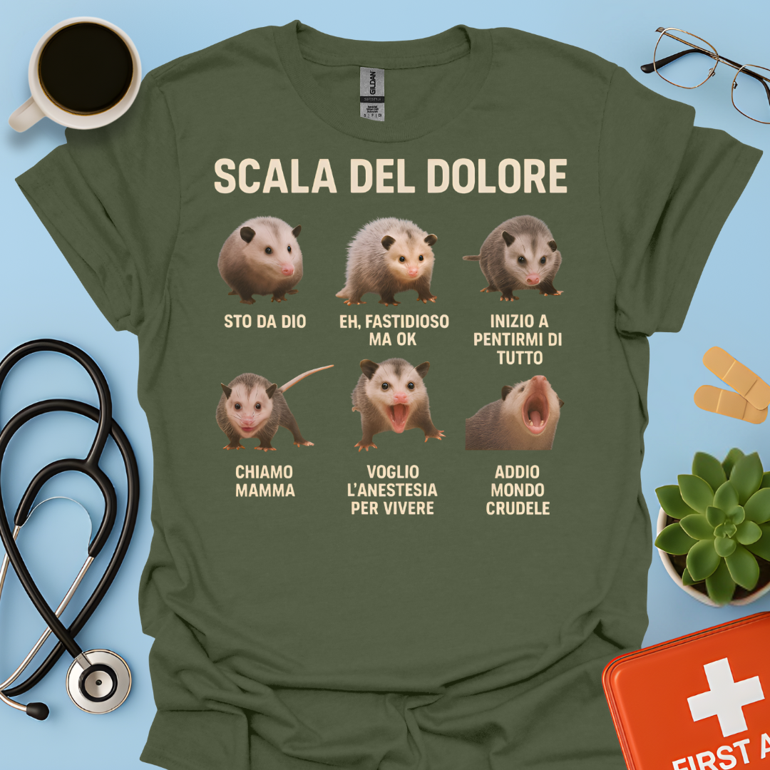 Scala Del Dolore - Infermiera Anestesista Maglietta